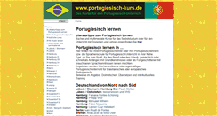 Desktop Screenshot of portugiesisch-kurs.de
